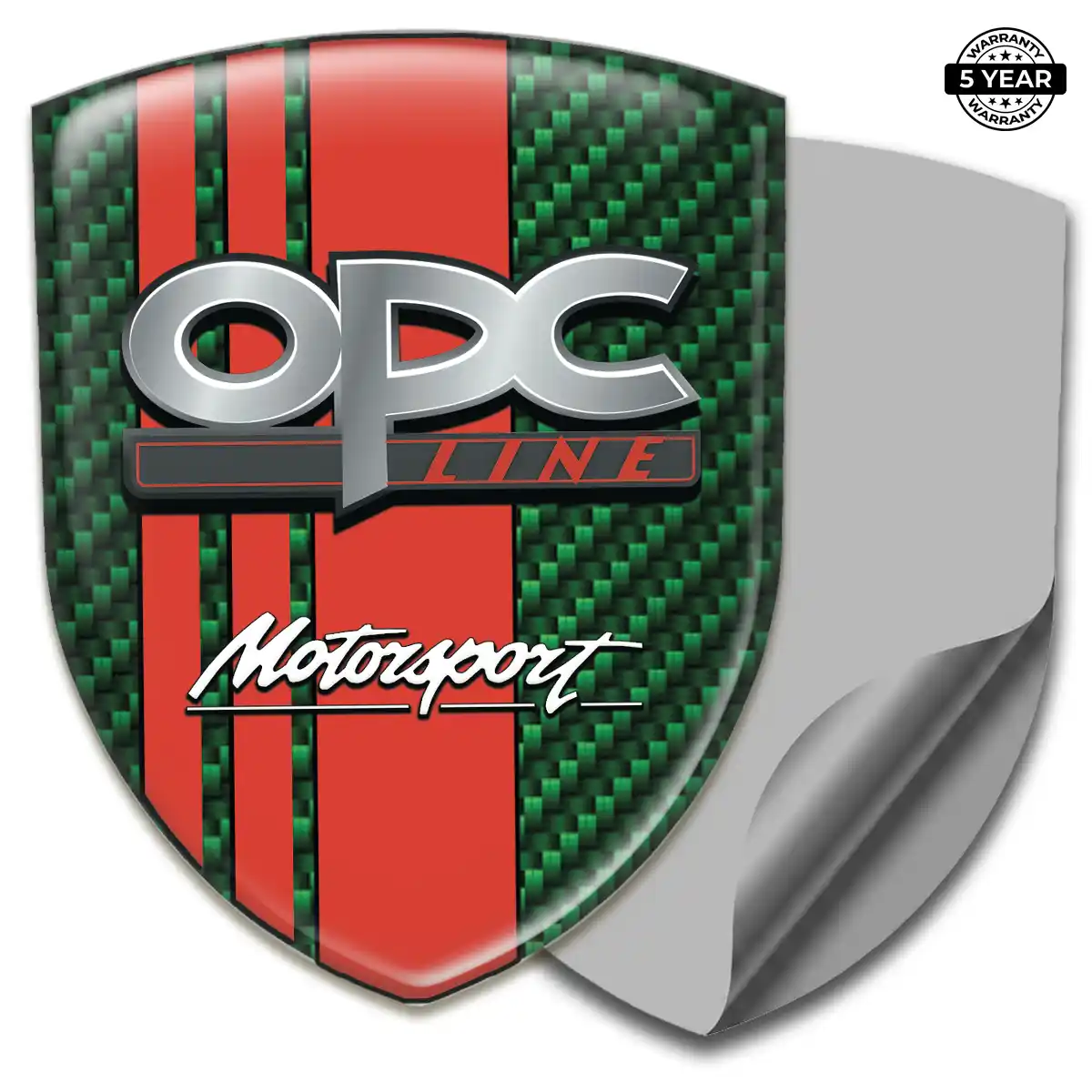 Opel Domed Logo Sticker Premium Dome