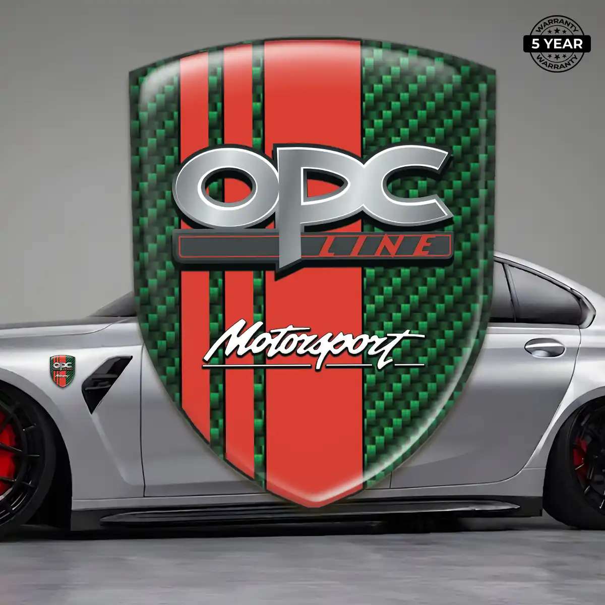Opel Domed Logo Sticker Premium Dome