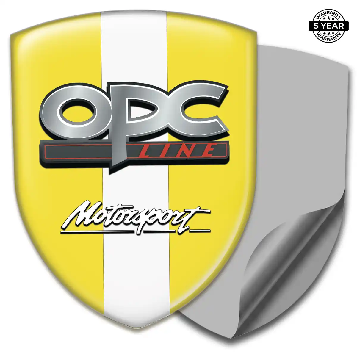 Opel Domed Logo Sticker Prestige Line