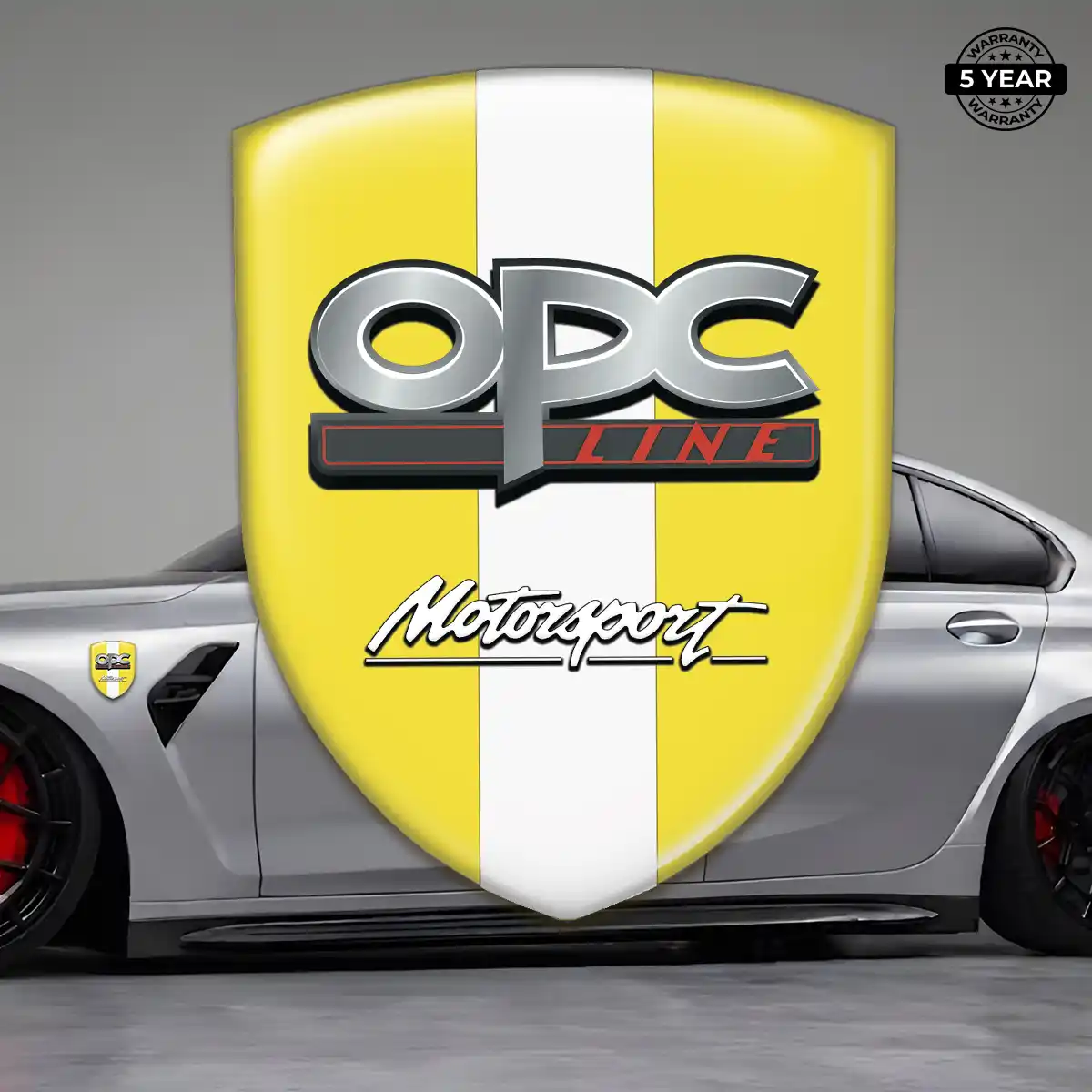 Opel Domed Logo Sticker Prestige Line