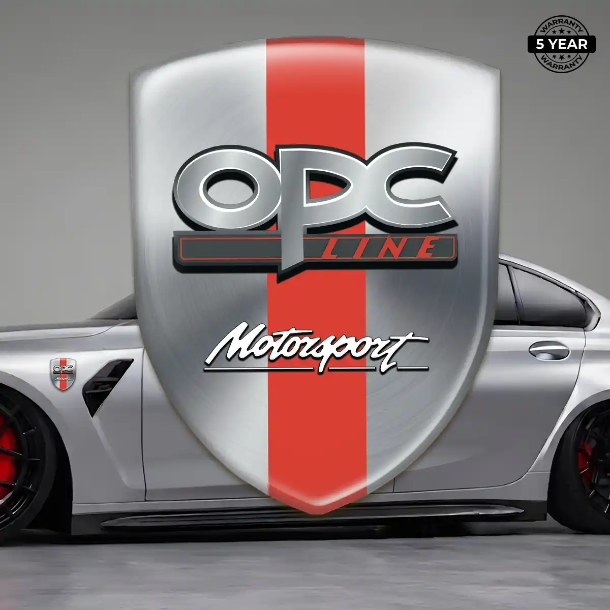 Opel Domed Logo Sticker Sleek Style