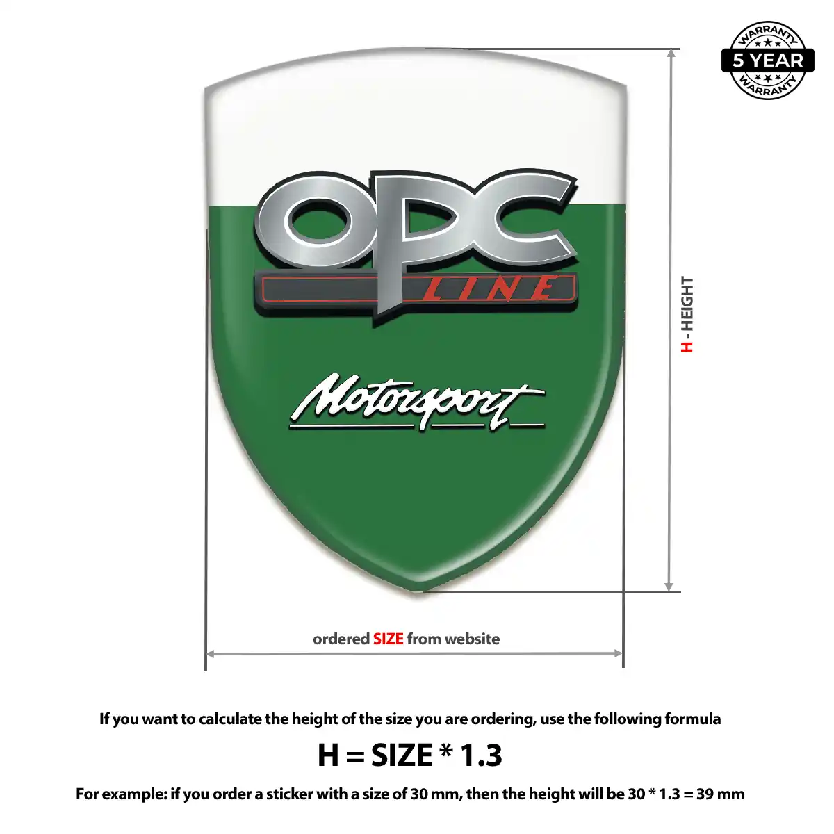 Opel Emblem Badge Logo Cabin Style