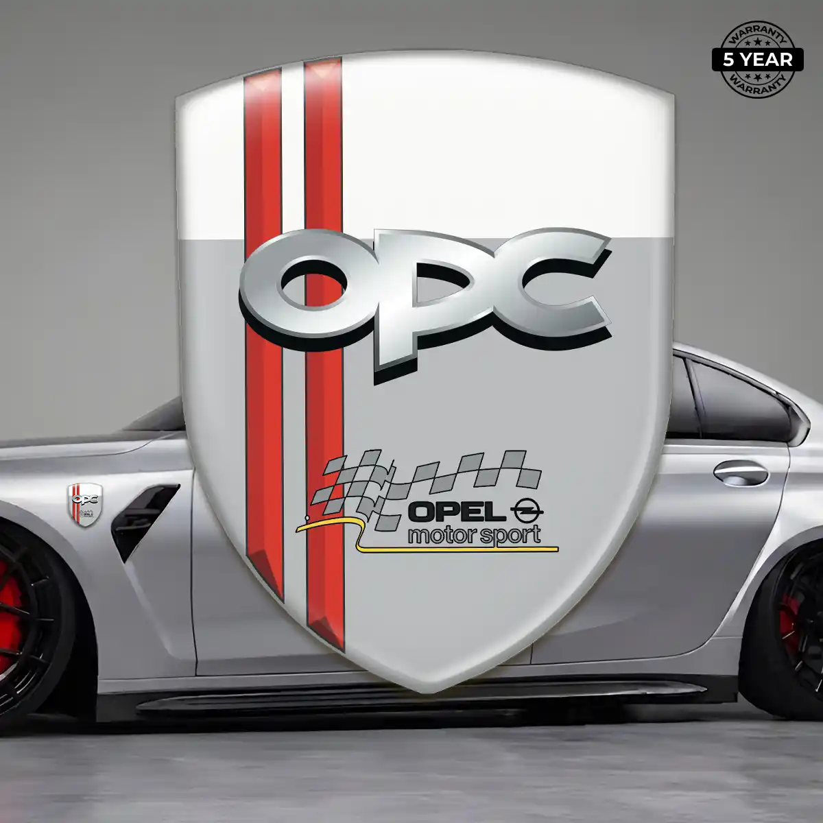 Opel Emblem Badge Logo Opulent Line