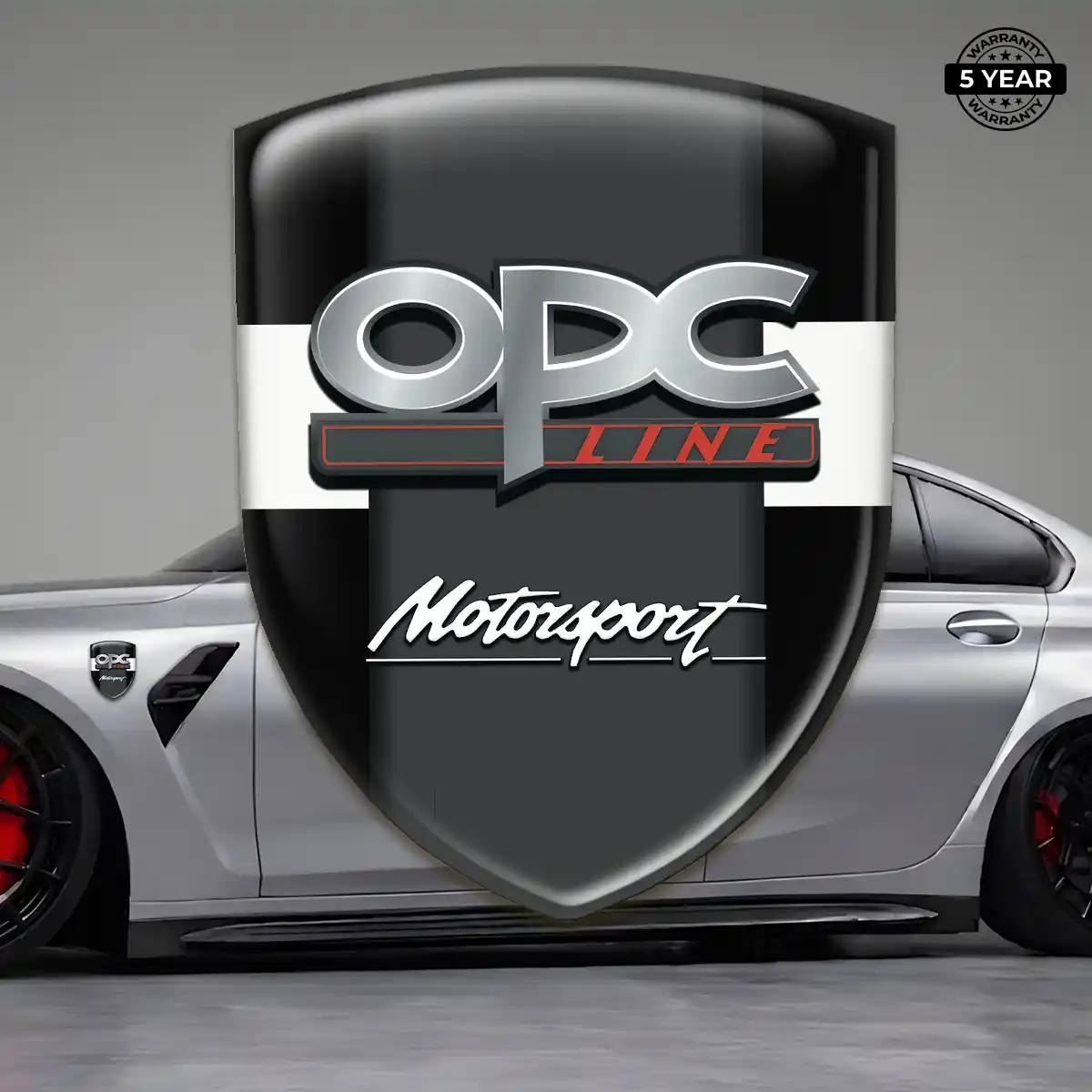 Opel Emblem Badge Logo Outer Style