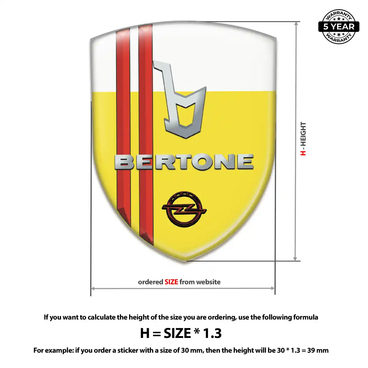 Opel Emblem Badge Logo Refined Design
