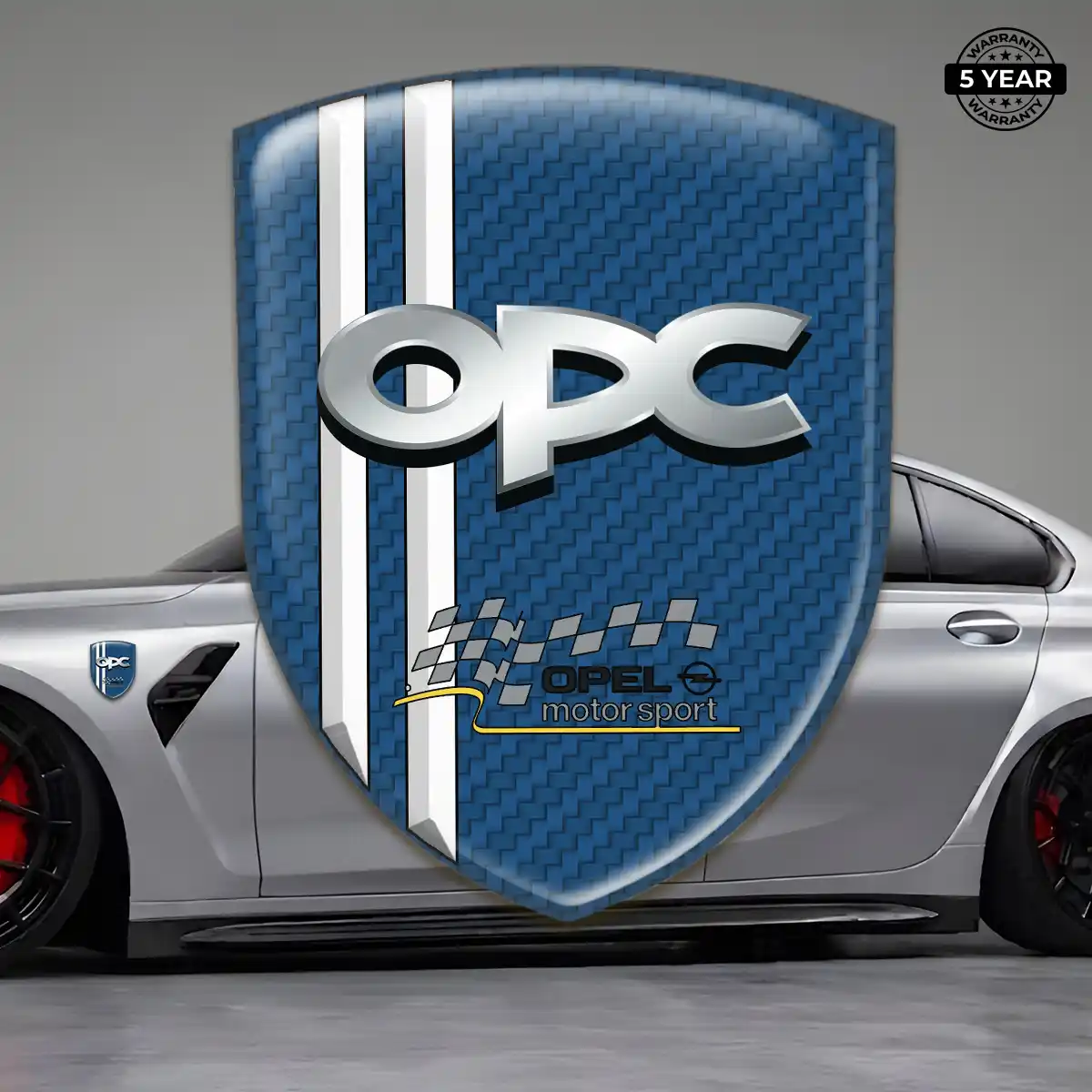 Opel Emblem Badge Premium Dome