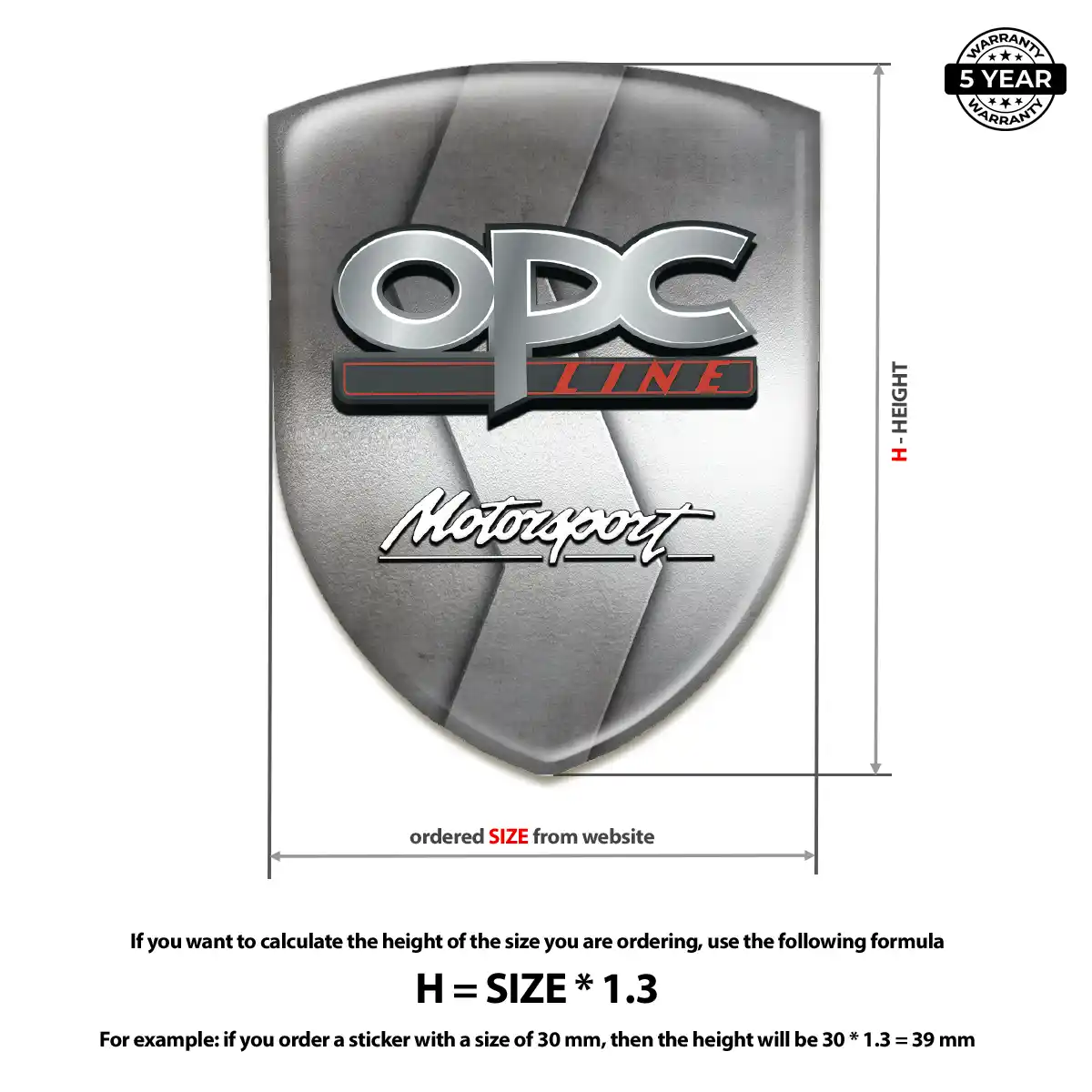 Opel Emblem Badge Sleek Style