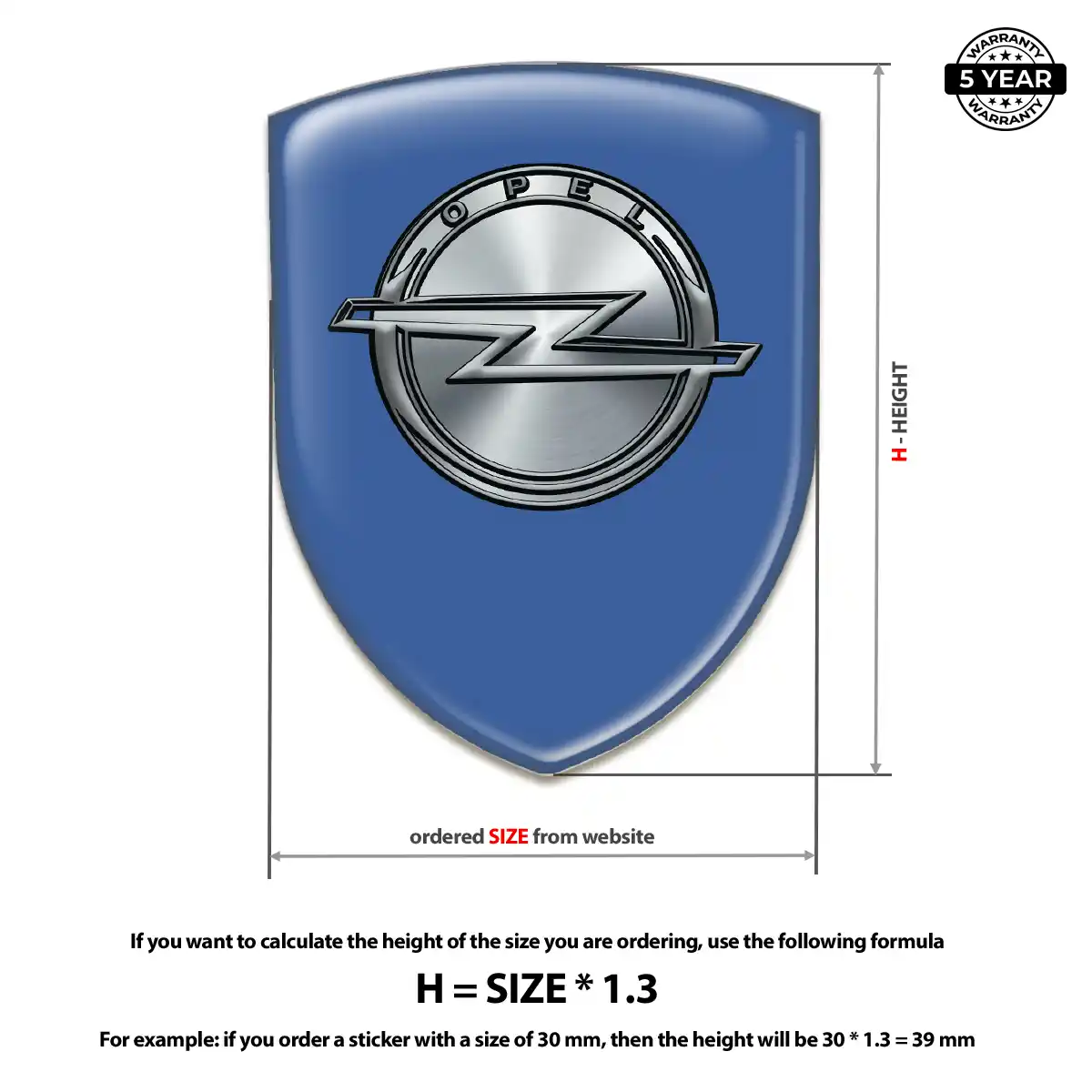 Opel Emblem Crest Elite Edition