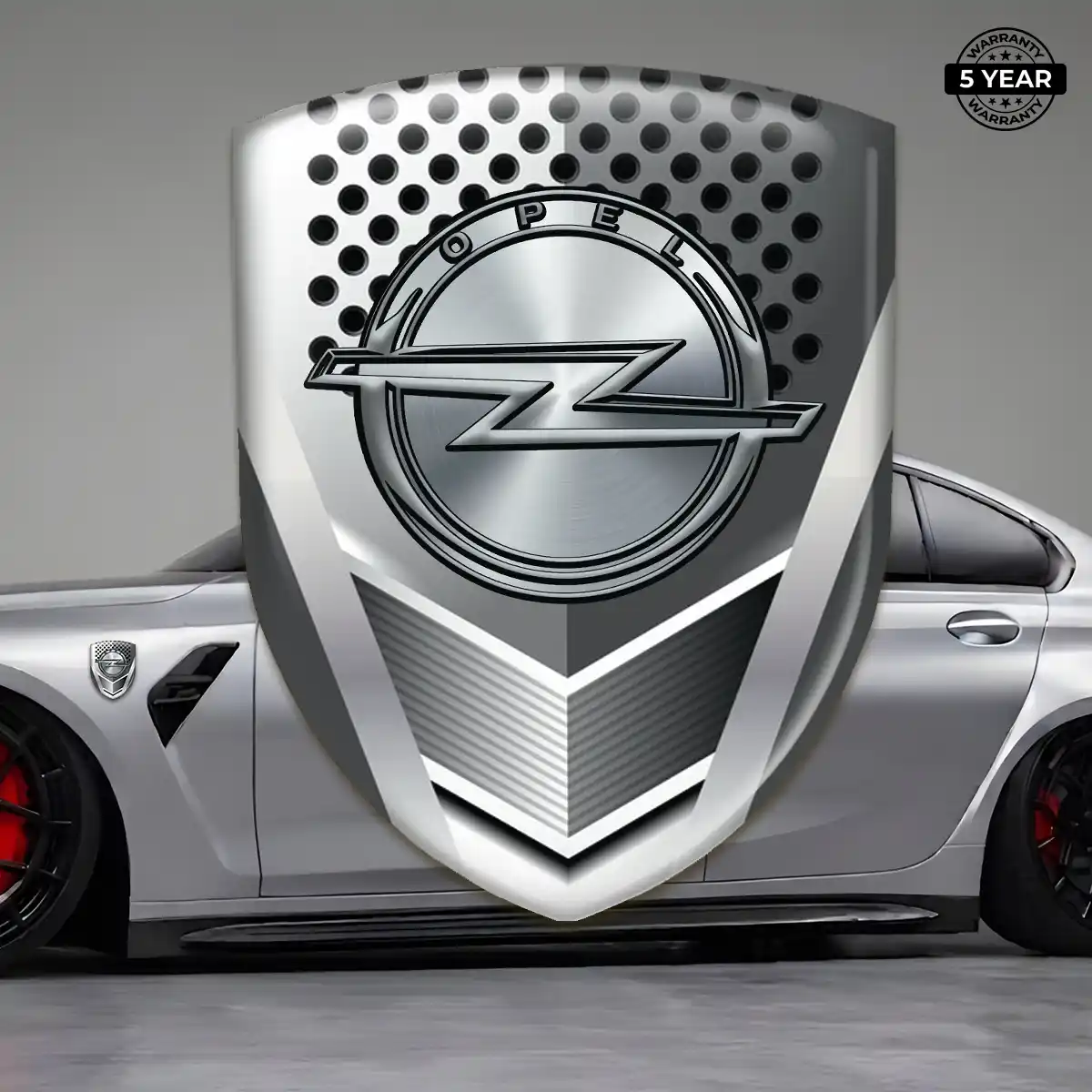Opel Emblem Crest Outer Style