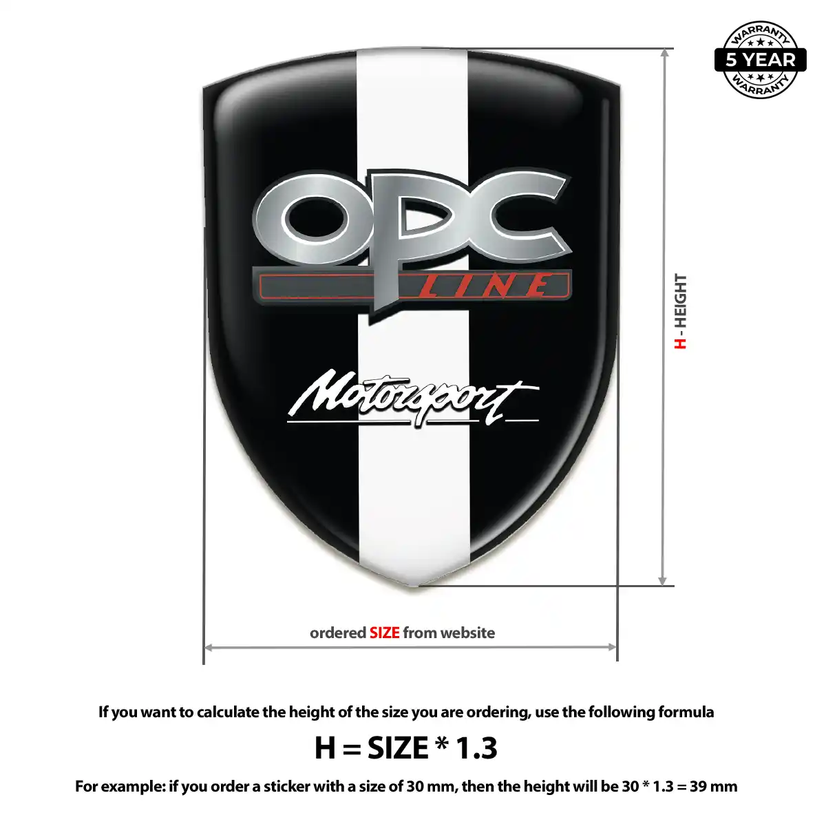 Opel Emblem Crest Prime Quality