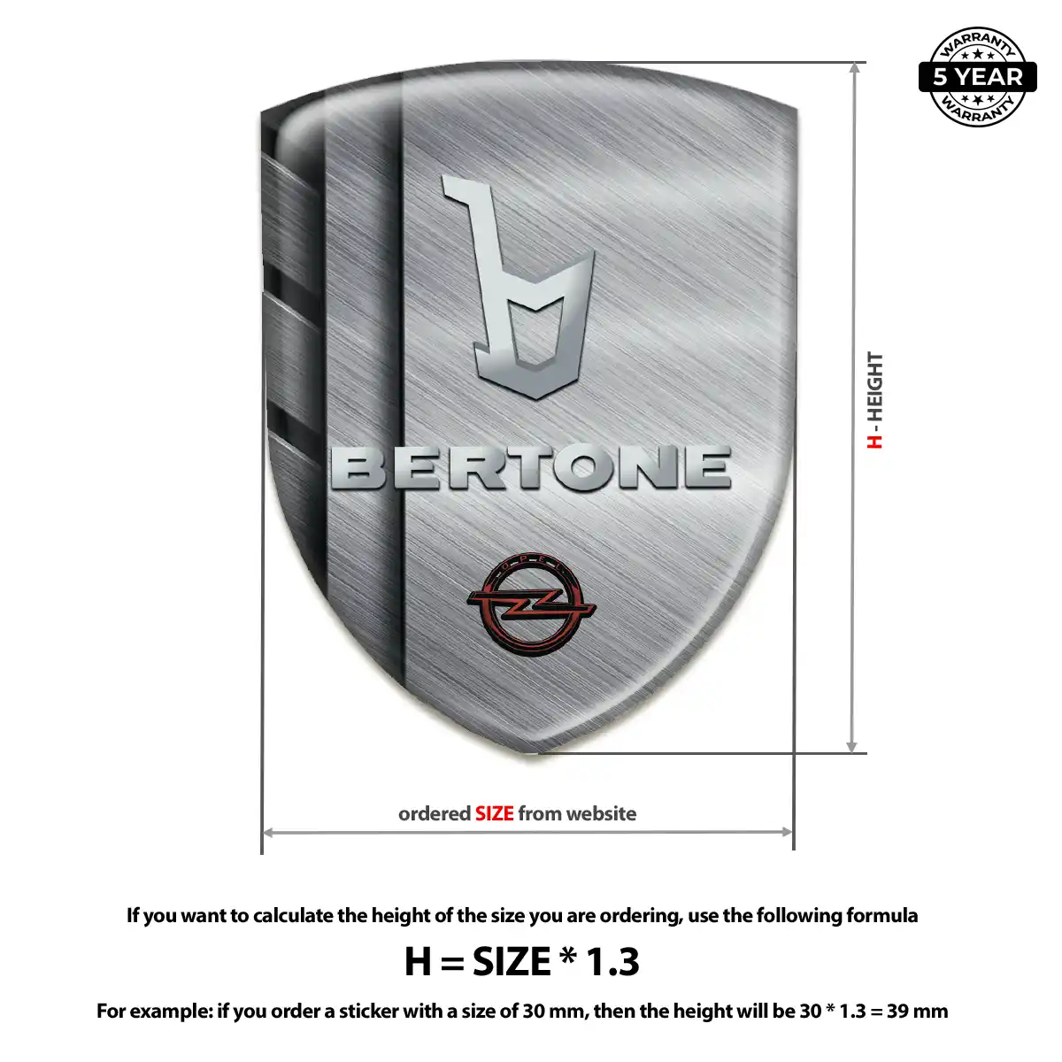 Opel Emblem Crest Sleek Style