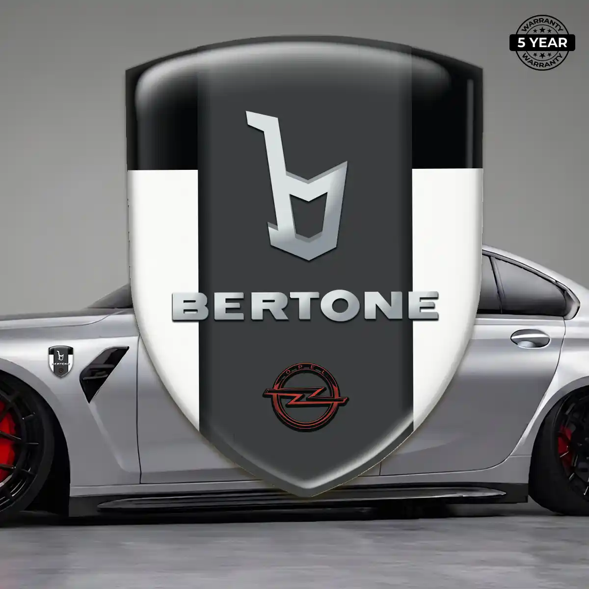 Opel Emblem Domed Badge Elite Finish