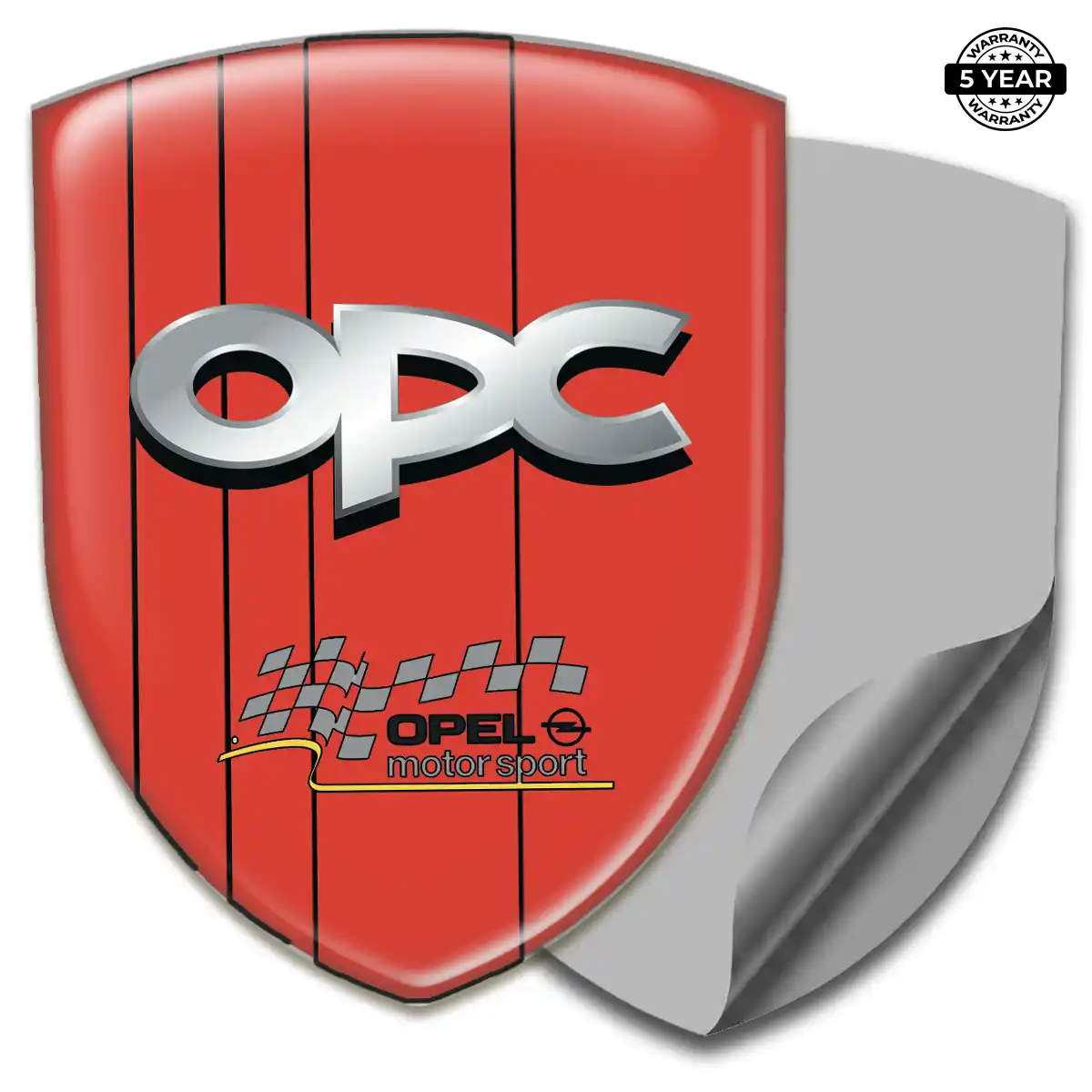 Opel Emblem Domed Badge Interior Elegance