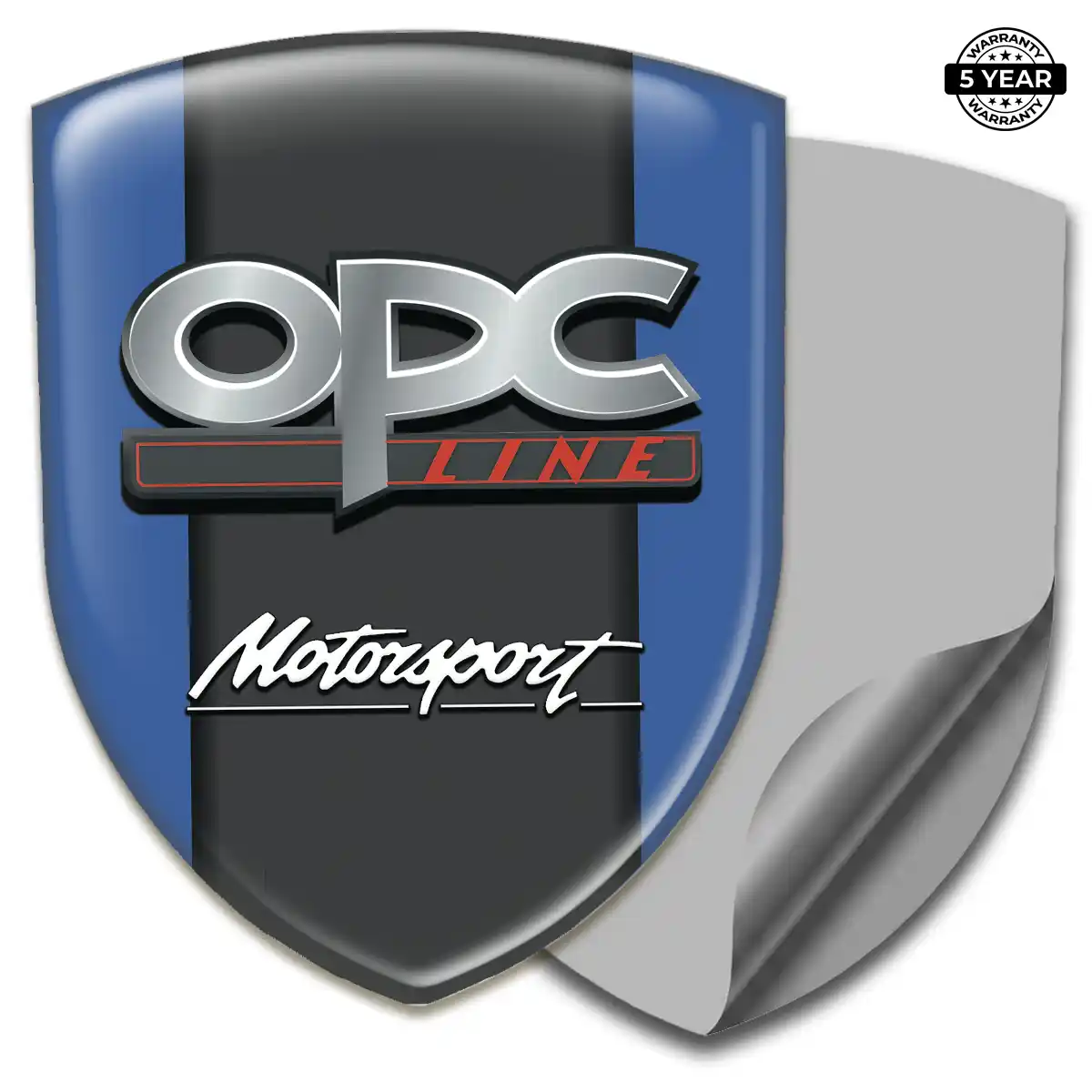 Opel Emblem Domed Badge Opulent Line