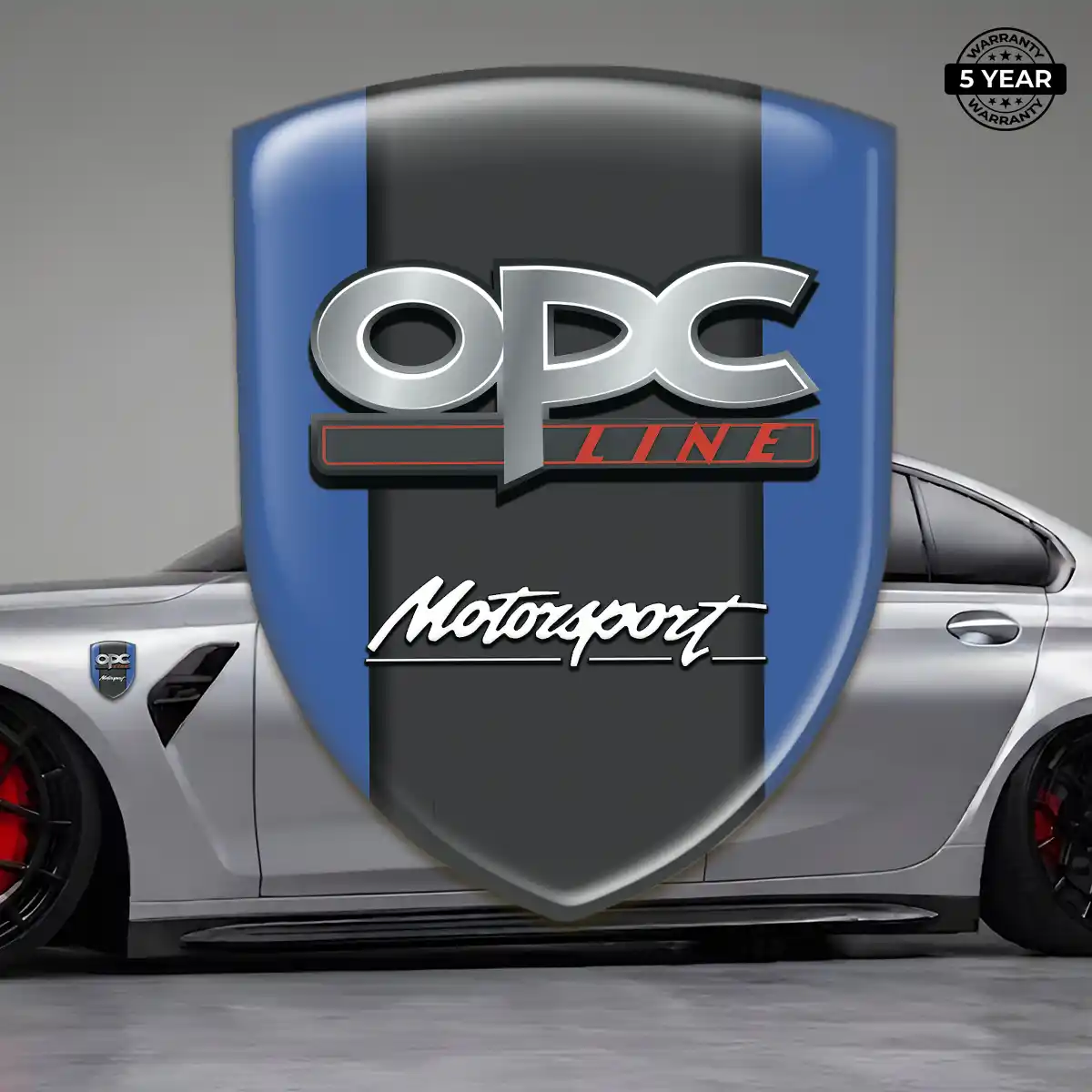 Opel Emblem Domed Badge Opulent Line