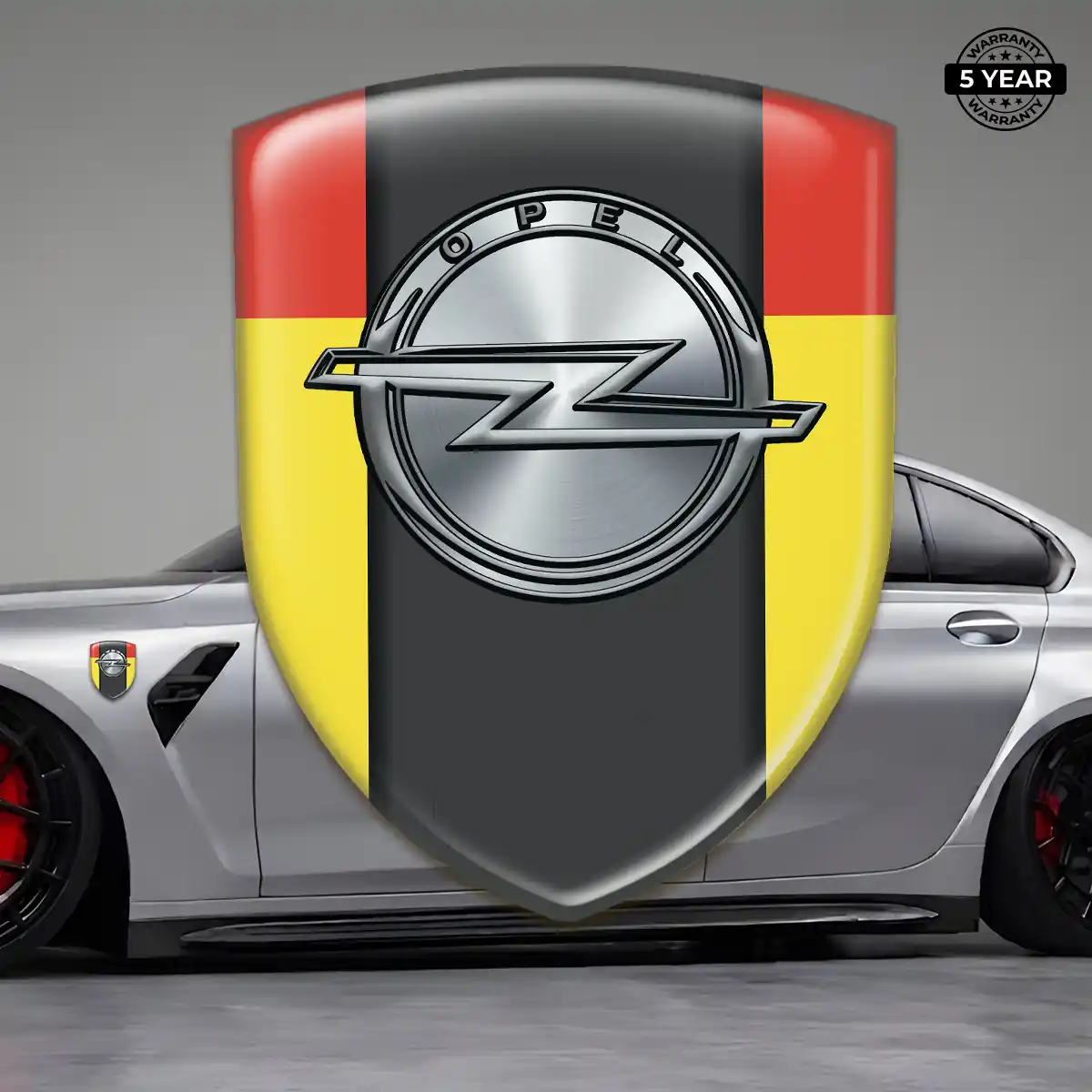 Opel Emblem Domed Badge Outer Style