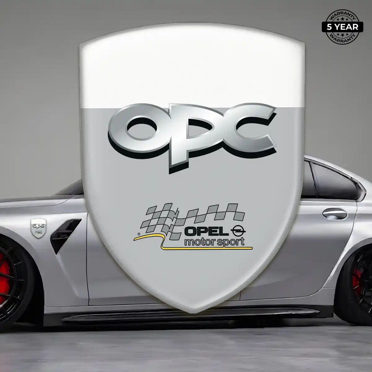Opel Emblem Domed Badge Resin Luxe