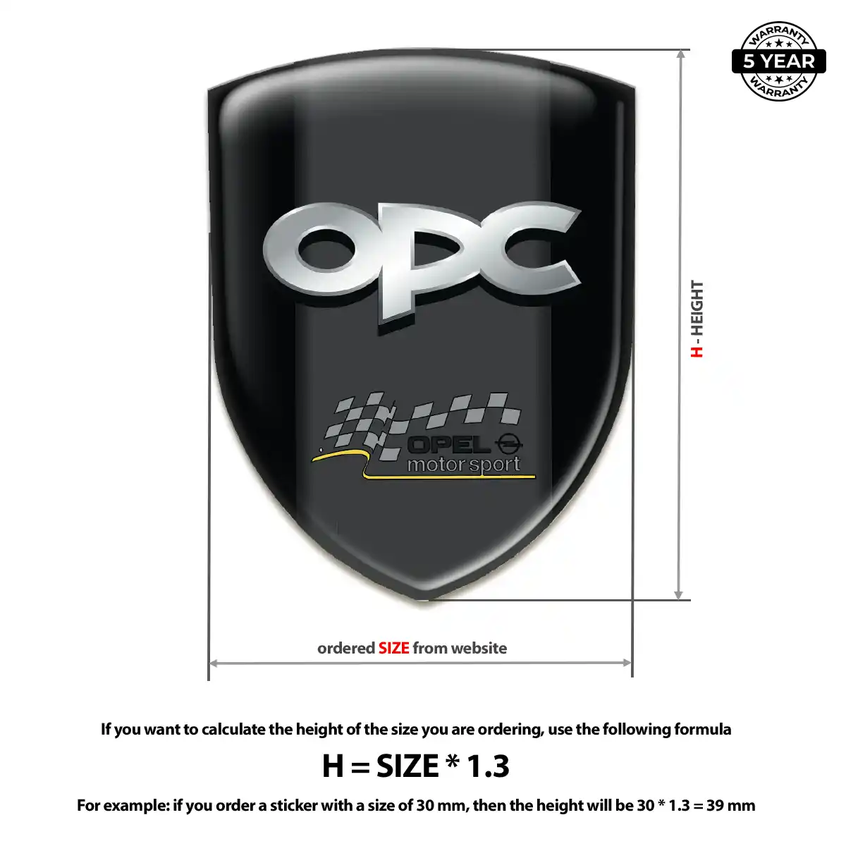 Opel Emblem Elite Finish