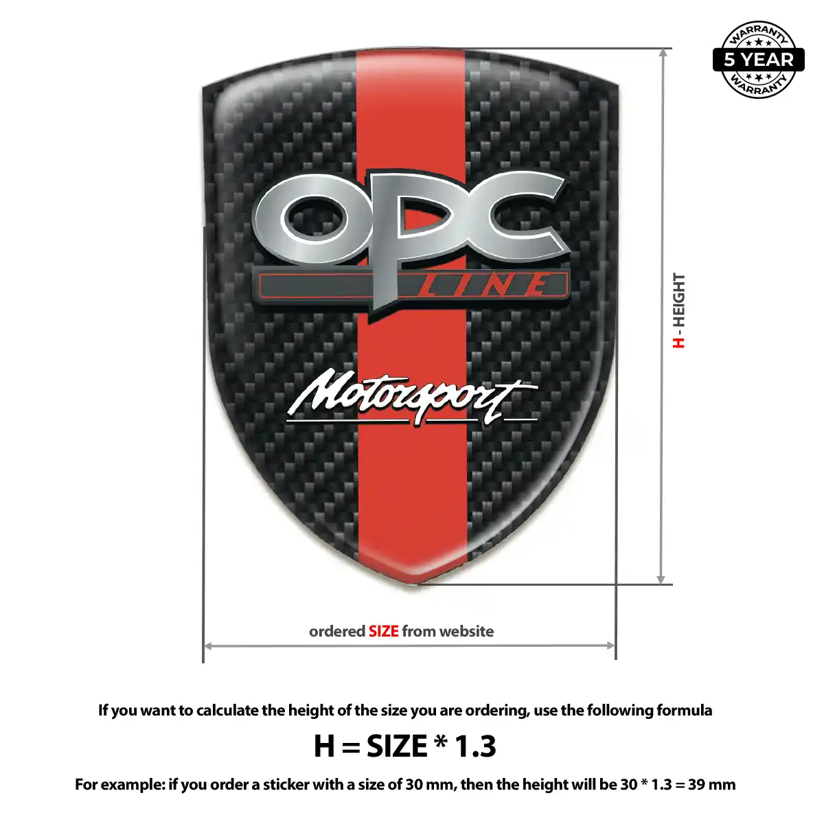 Opel Emblem Logo Badge Elite Edition