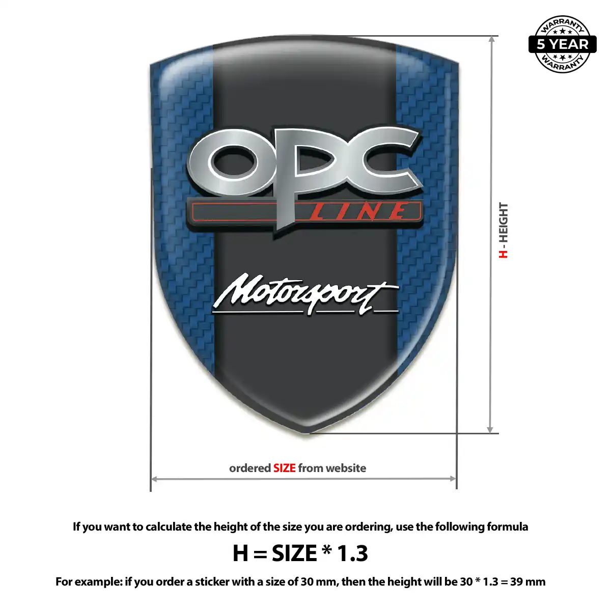 Opel Emblem Logo Badge Exclusive Series