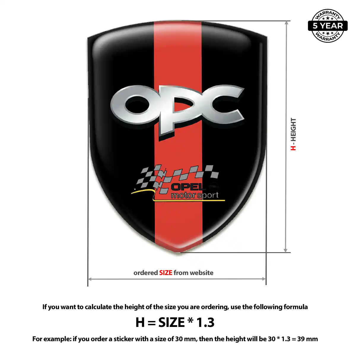 Opel Emblem Logo Badge Sleek Style