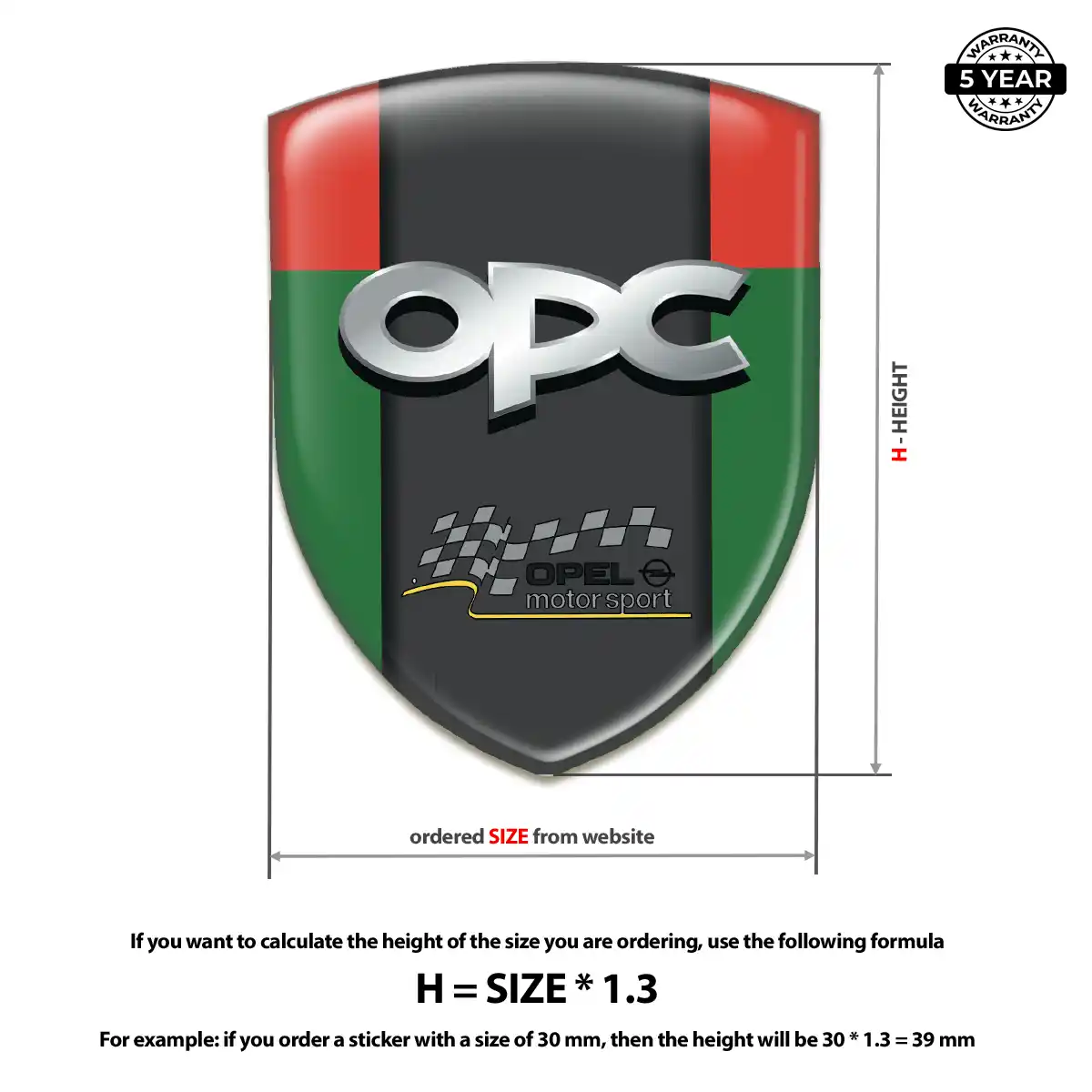 Opel Emblem Logo Cabin Style