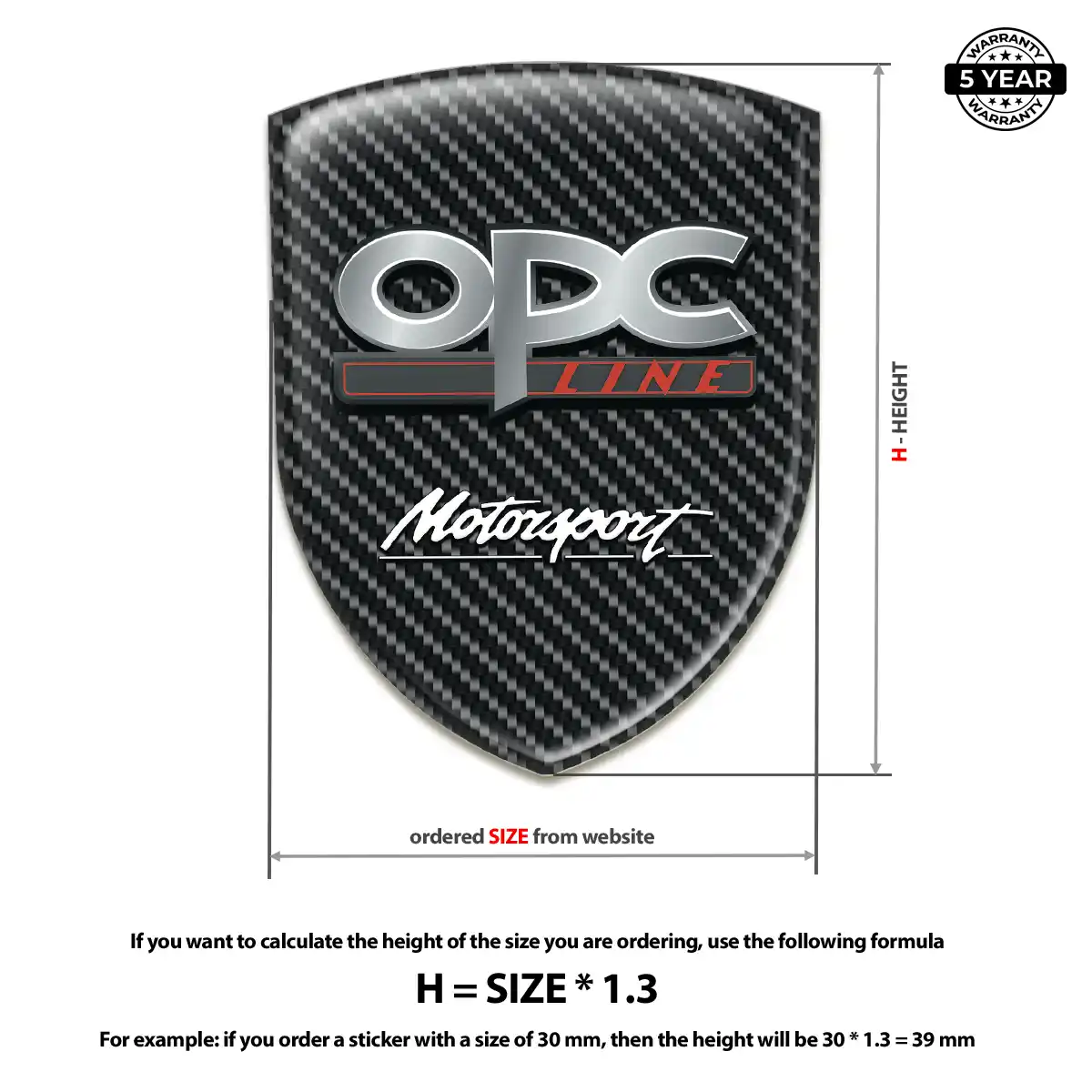 Opel Emblem Logo Exclusive Series