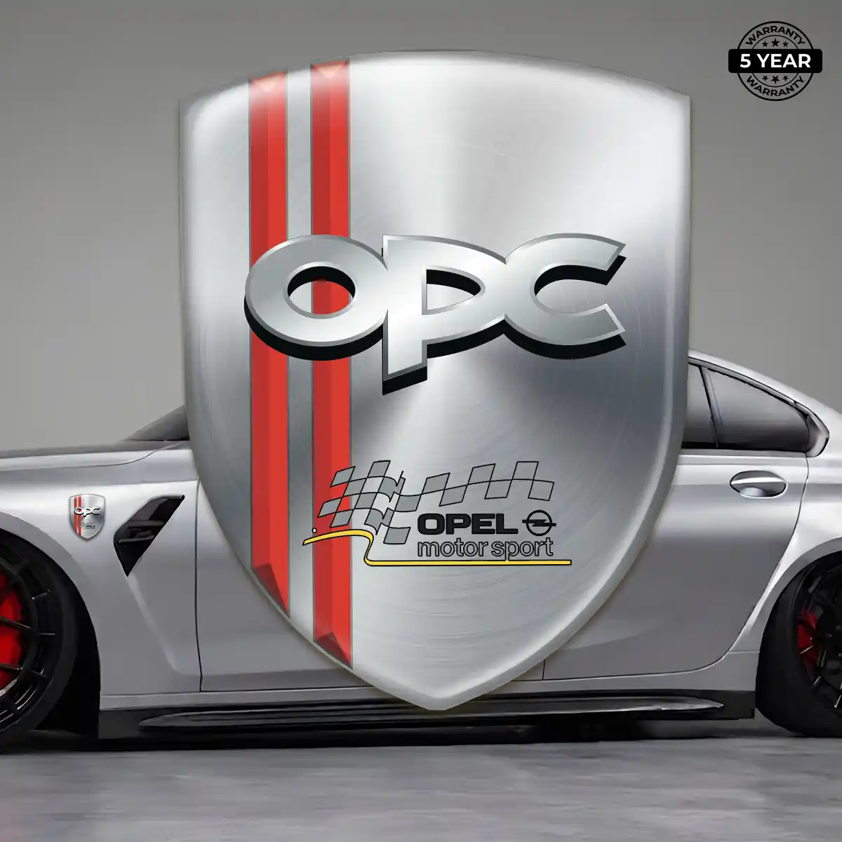 Opel Emblem Logo Premium Dome