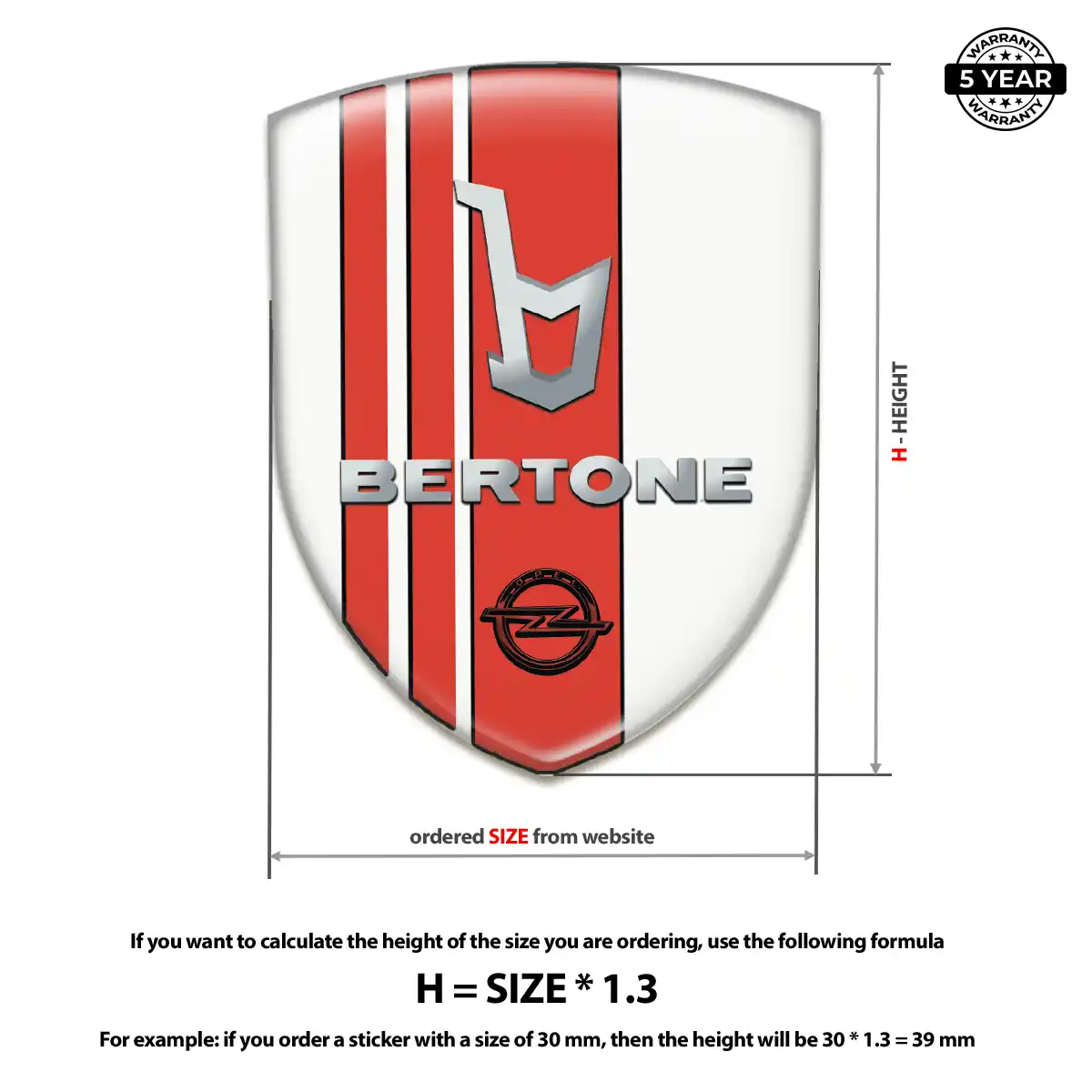 Opel Emblem Logo Resin Elite