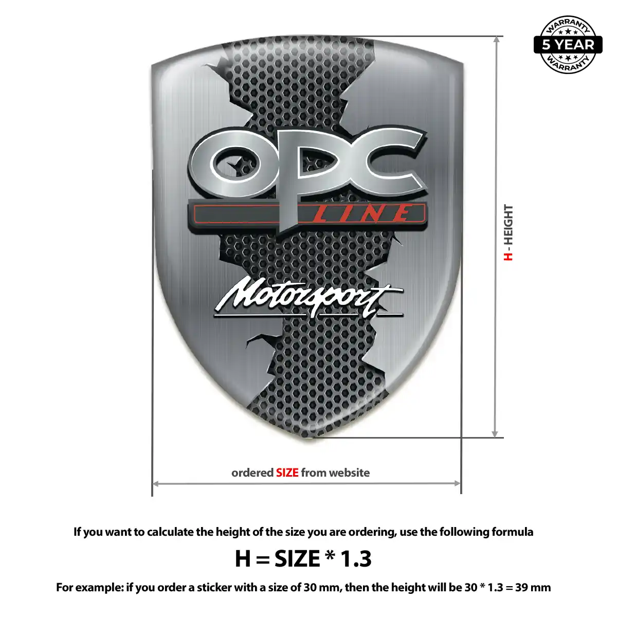 Opel Emblem Logo Signature Grade