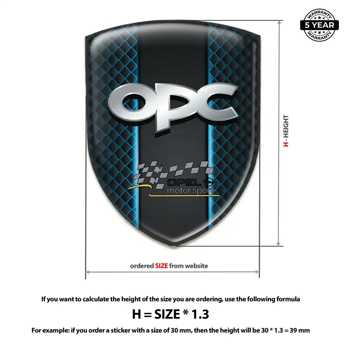 Opel Emblem Outer Style