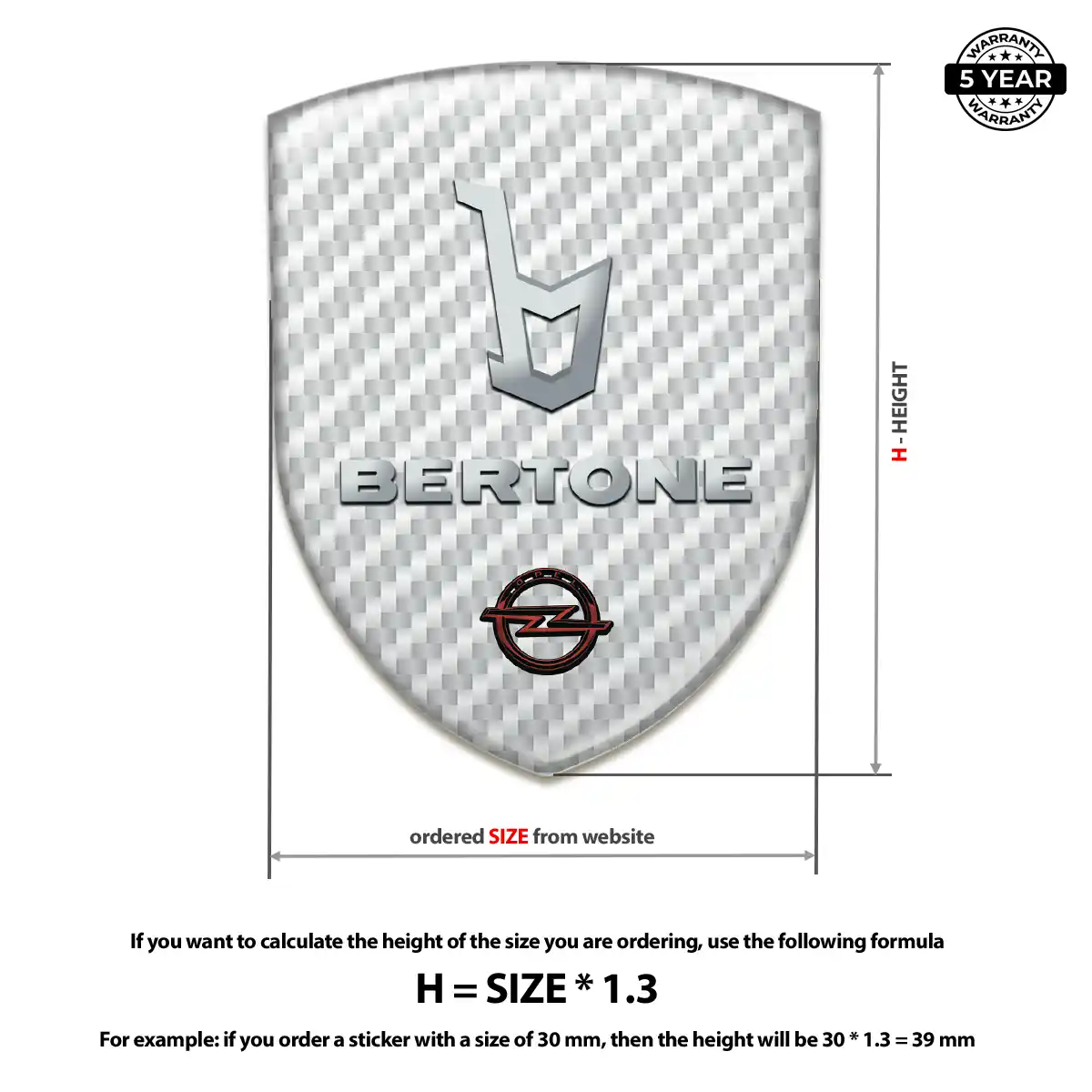 Opel Emblem Prime Quality