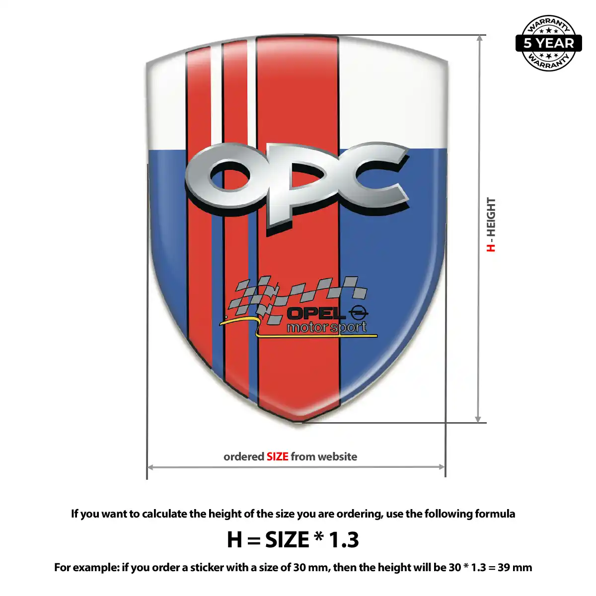 Opel Emblem Resin Elite