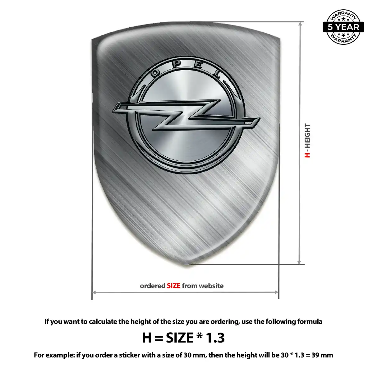 Opel Emblem Shield Elite Edition