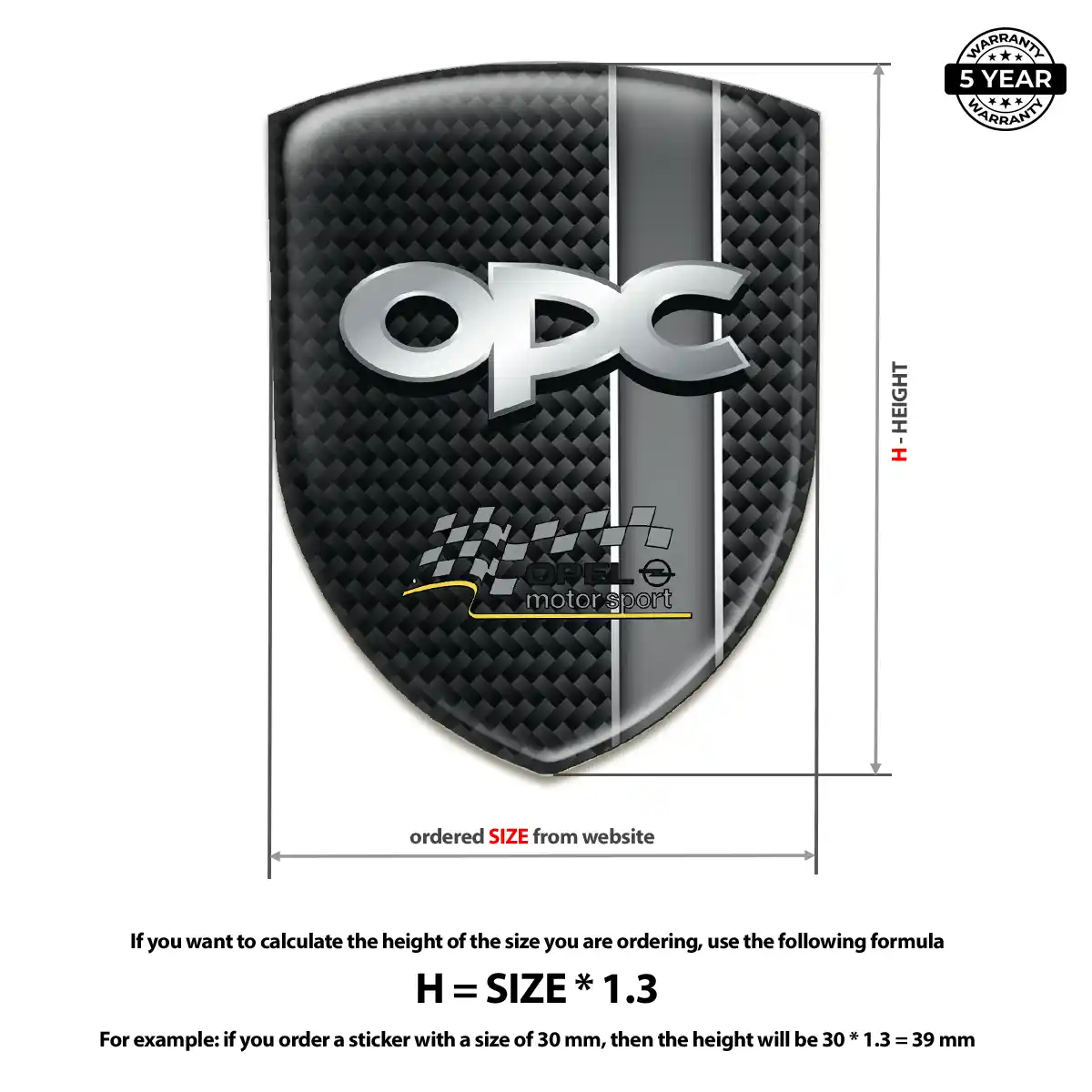 Opel Emblem Signature Grade