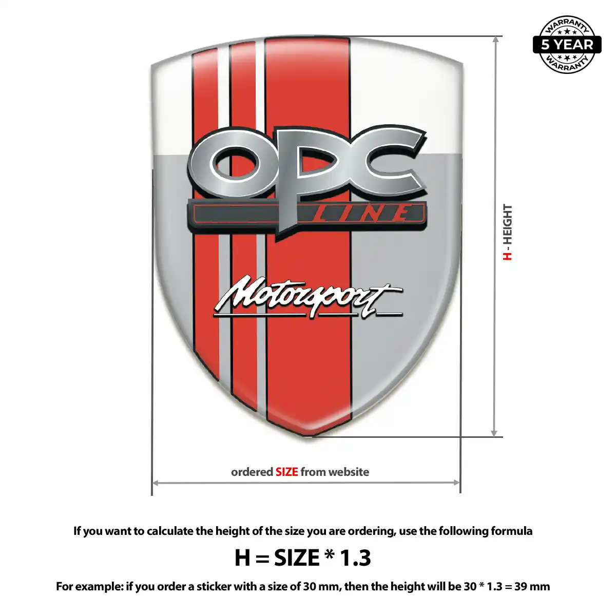 Opel Emblem Silicone Cabin Style