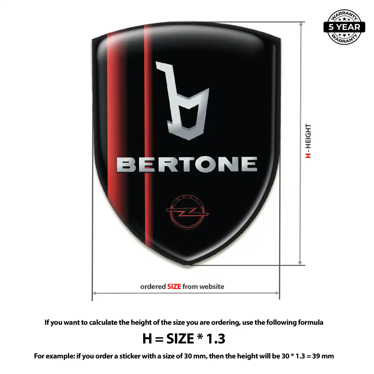 Opel Emblem Silicone Elite Edition