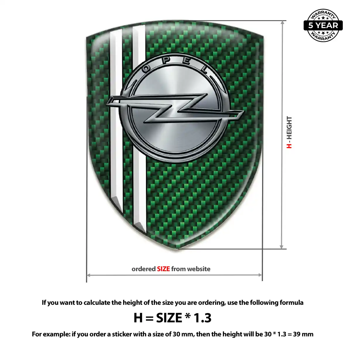 Opel Emblem Sleek Style