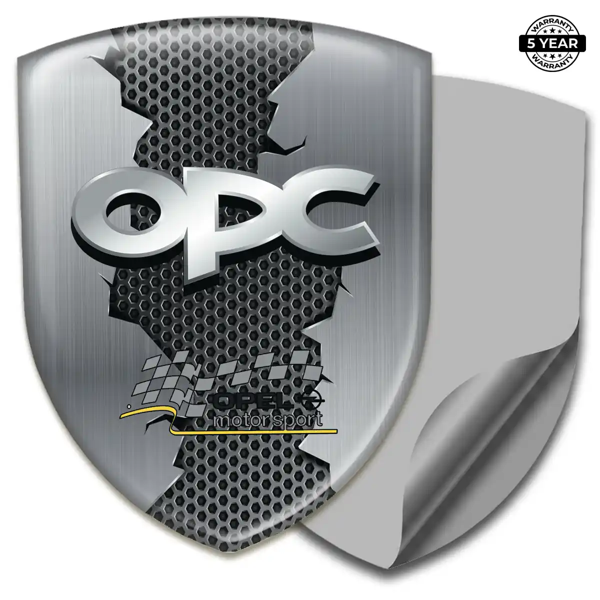 Opel Epoxy Domed Sticker Elite Edition