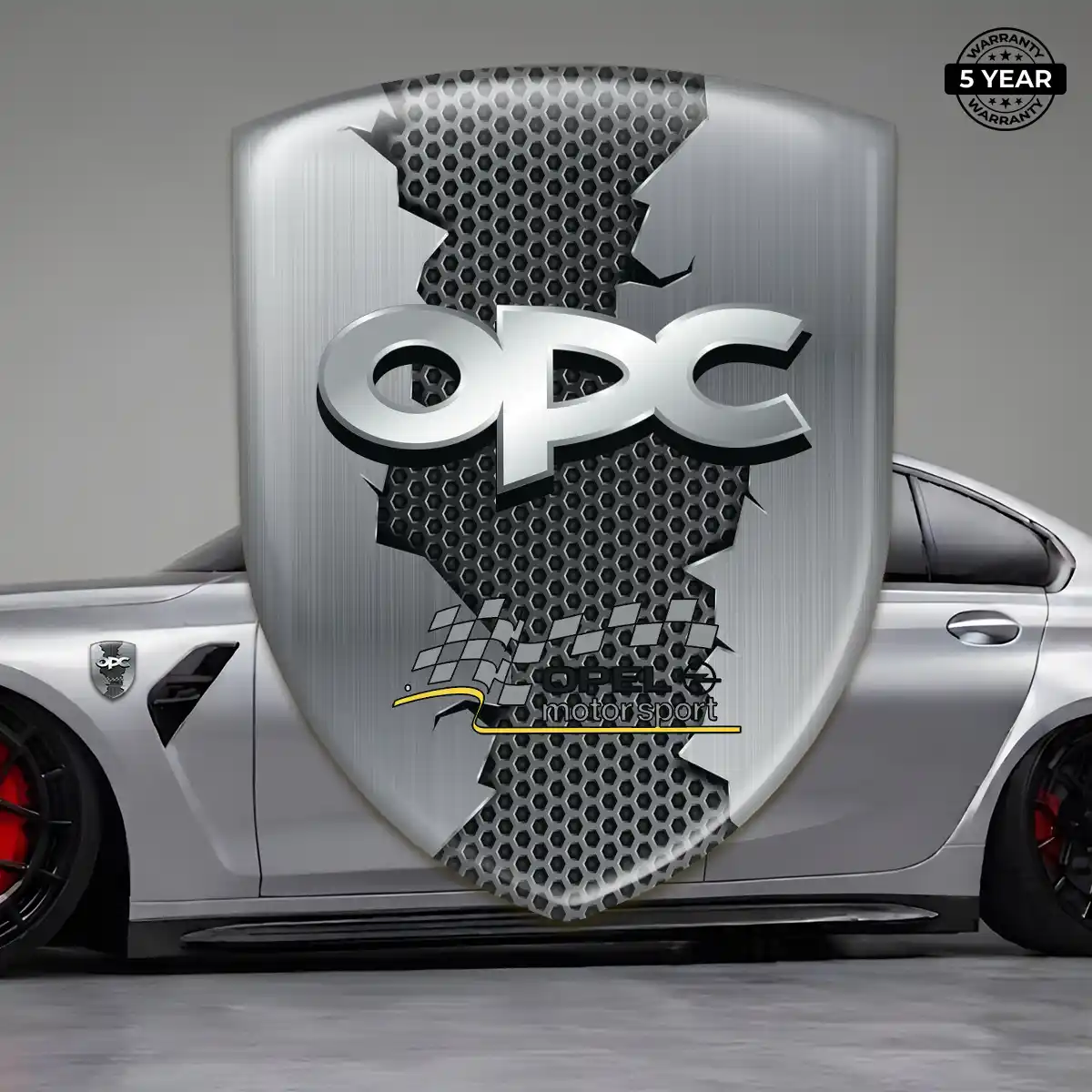 Opel Epoxy Domed Sticker Elite Edition