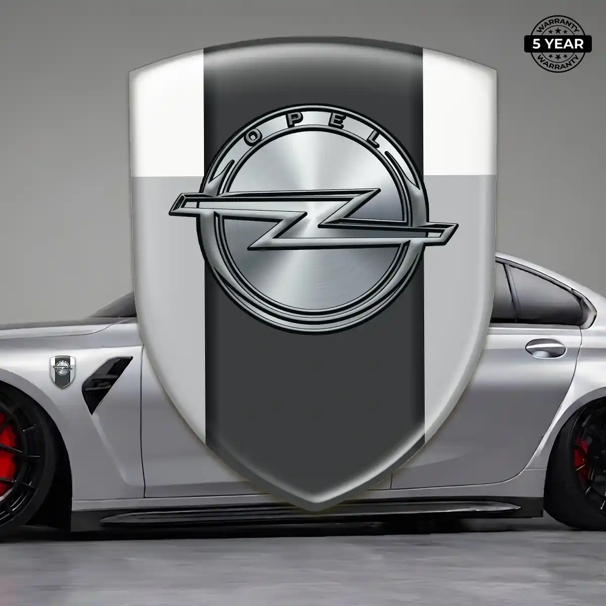 Opel Epoxy Domed Sticker Elite Finish