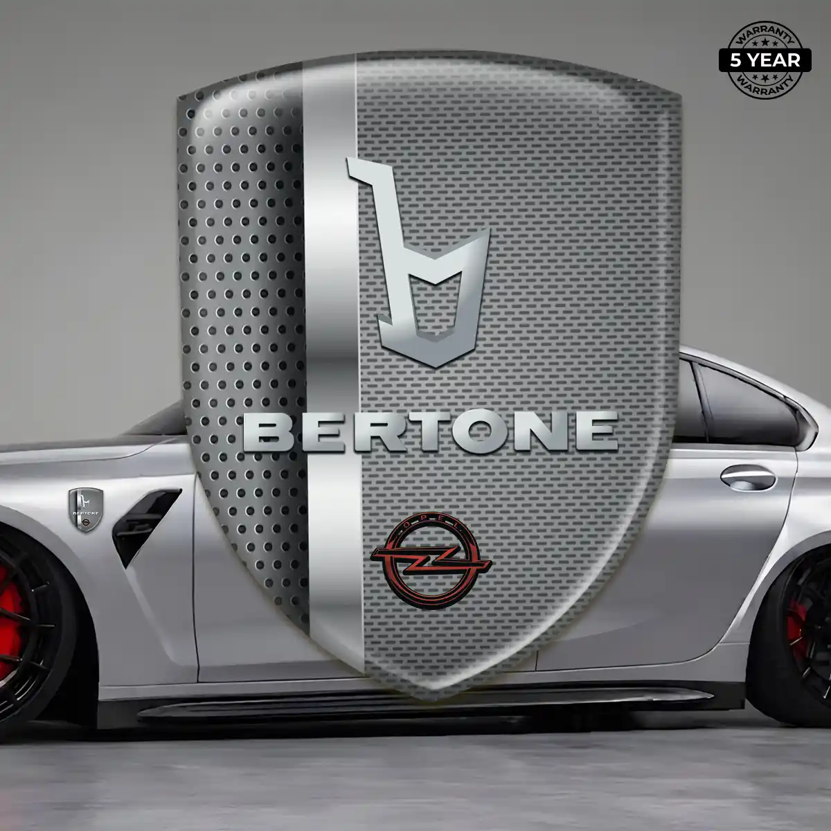 Opel Epoxy Domed Sticker Exterior Luxe