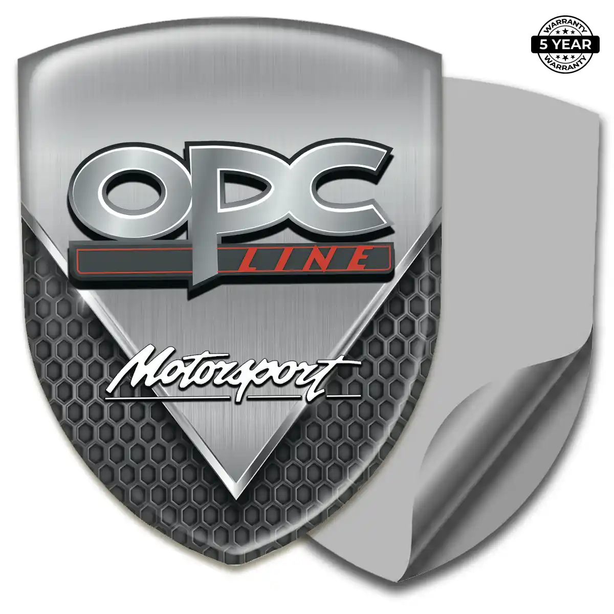 Opel Epoxy Domed Sticker Interior Luxe