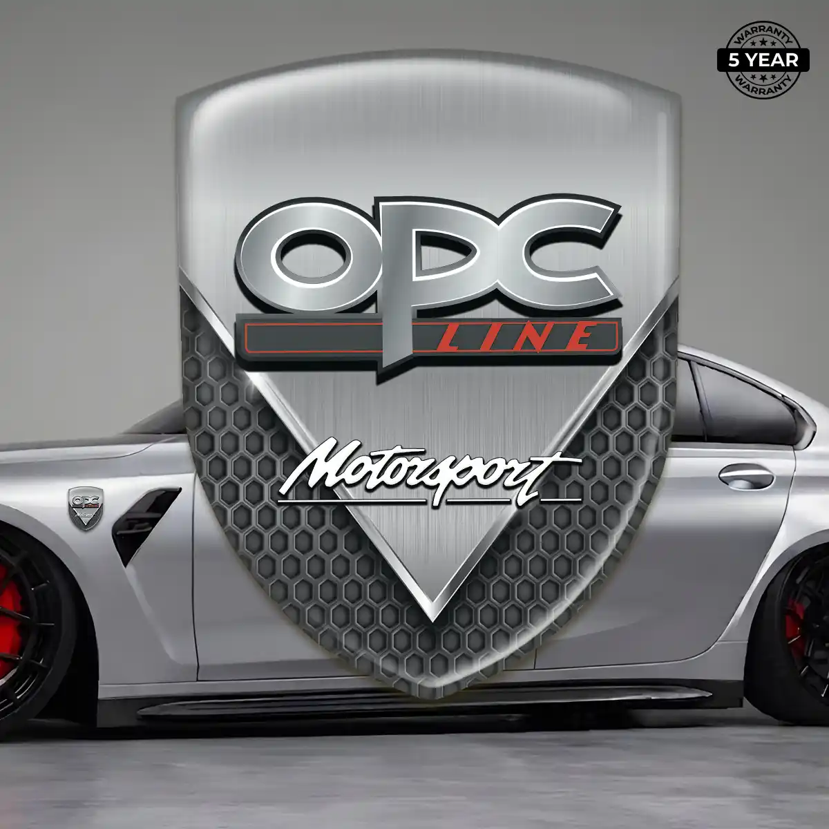 Opel Epoxy Domed Sticker Interior Luxe