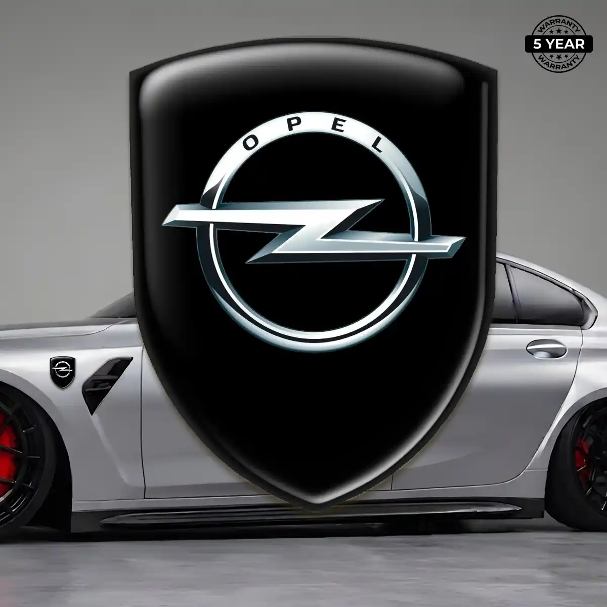 Opel Epoxy Domed Sticker Outer Style