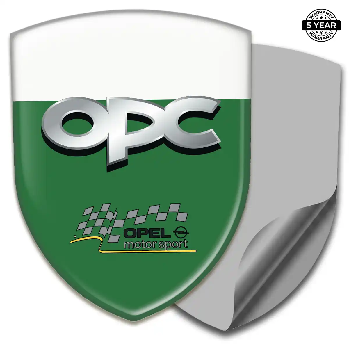 Opel Epoxy Domed Sticker Premium Dome