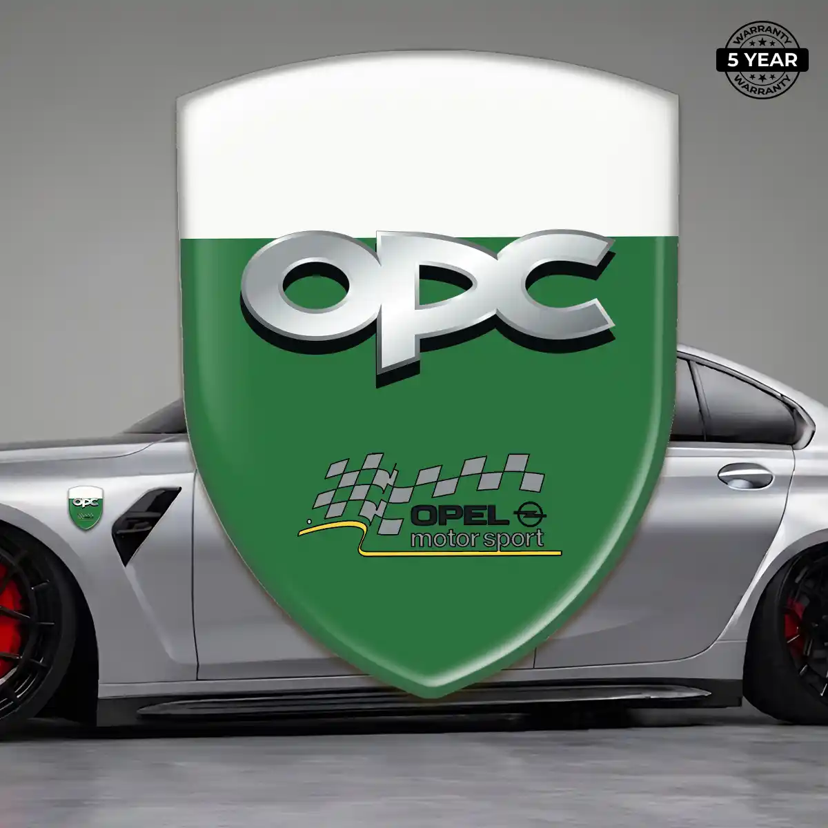 Opel Epoxy Domed Sticker Premium Dome