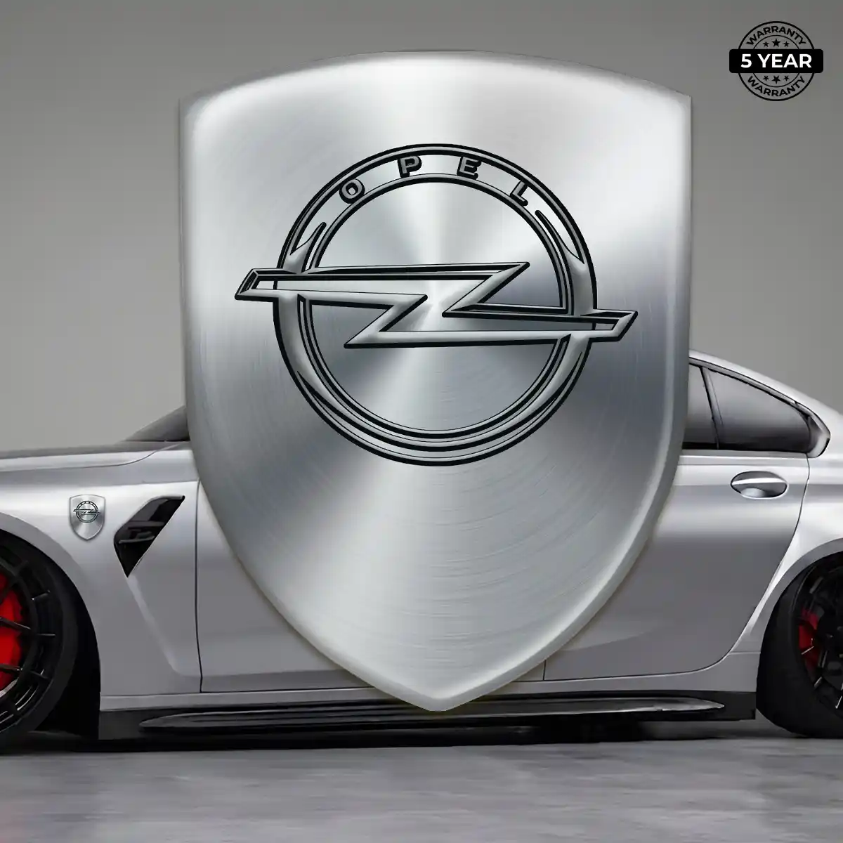 Opel Epoxy Domed Sticker Resin Luxe