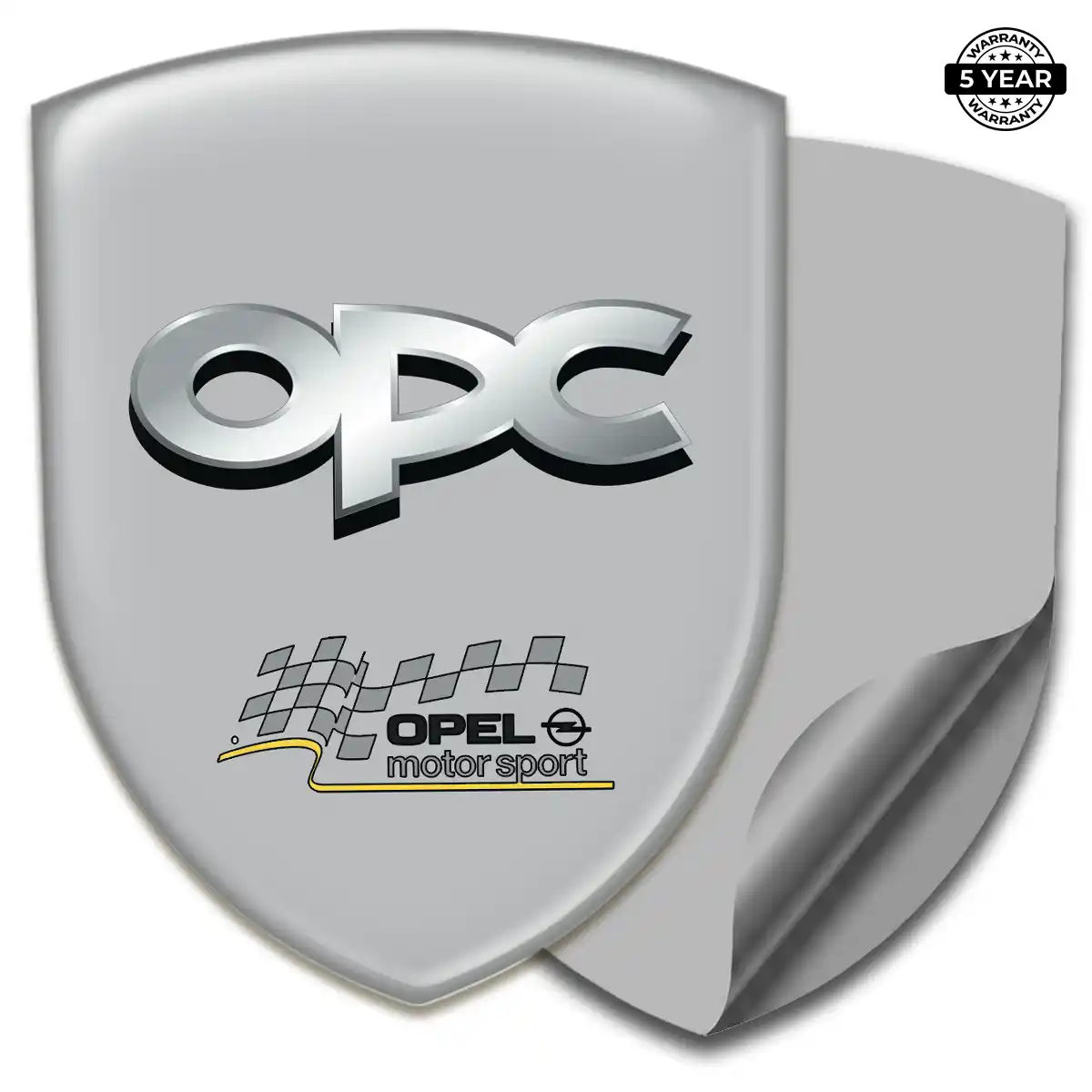 Opel Epoxy Domed Sticker Signature Grade