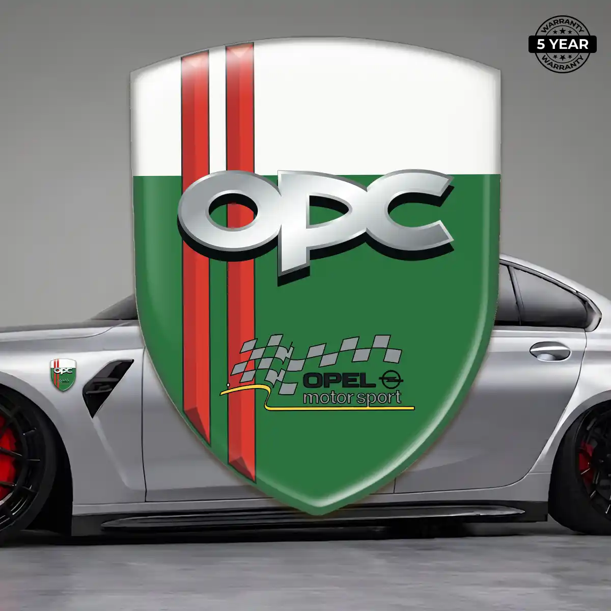 Opel Epoxy Domed Sticker Superior Craft